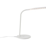 Lampa biurkowa minimalistyczna Joni biała - Brilliant
