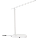 Lampa biurkowa Vicari biała | Nowoczesne oświetlenie Brilliant