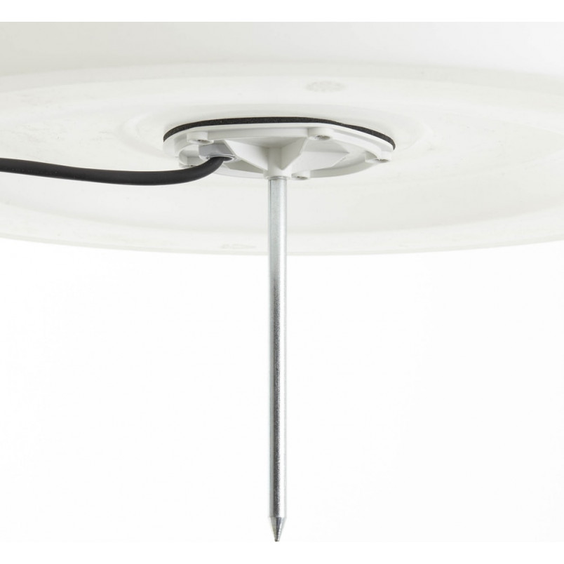 Lampa Ogrodowa Kula Garden 80cm Biała - Brilliant | Kup Teraz!