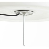 Lampa Ogrodowa Kula Garden 80cm Biała - Brilliant | Kup Teraz!