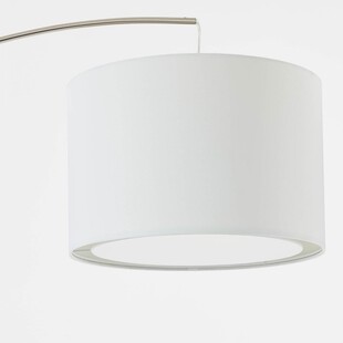 Lampa podłogowa łukowa Clarie - stylowe oświetlenie Brilliant