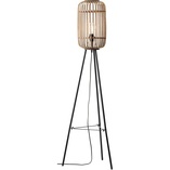 Lampa podłogowa Woodrow | Rattanowy trójnóg | Sklep Brilliant