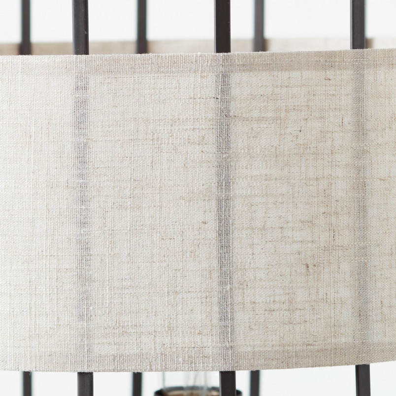 Lampa podłogowa Slope czarna - Brilliant | Nowoczesny design