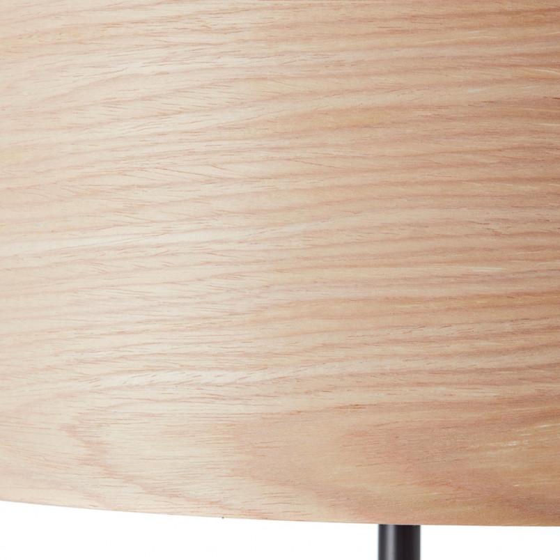 Lampa podłogowa drewniana Romm 38 | Brilliant - Stylowe oświetlenie