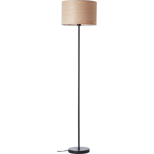 Lampa podłogowa drewniana Romm 38 | Brilliant - Stylowe oświetlenie