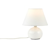Lampa stołowa biała Primo - eleganckie oświetlenie Brilliant