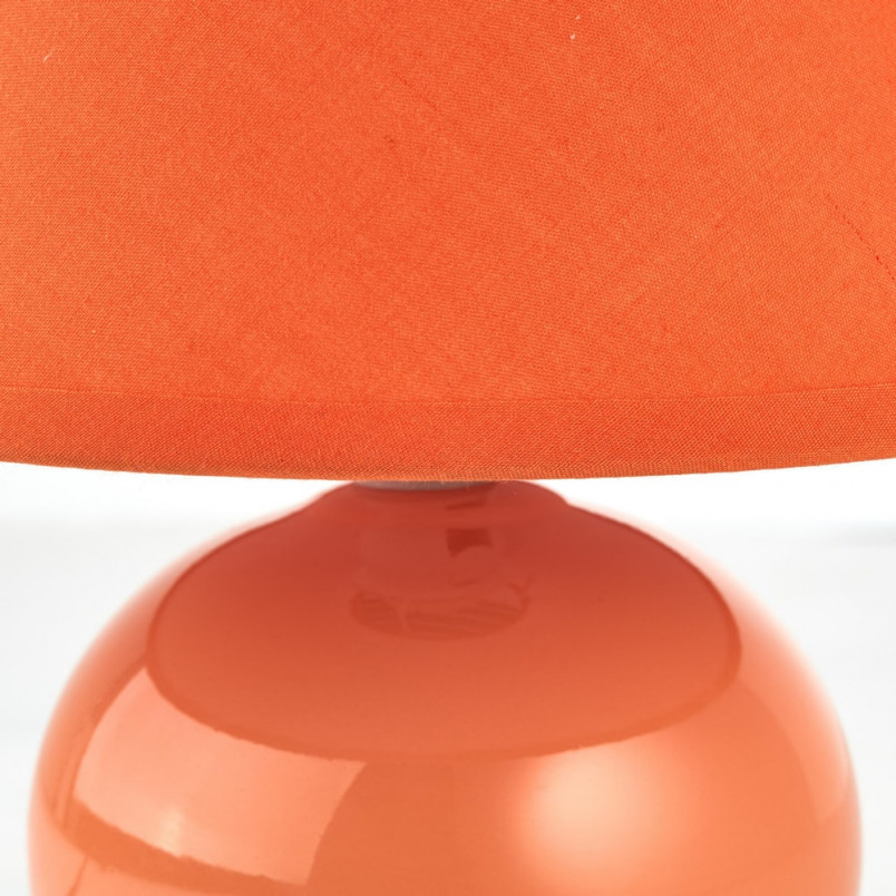 Lampa stołowa pomarańczowa Brilliant Primo | Elegancki design