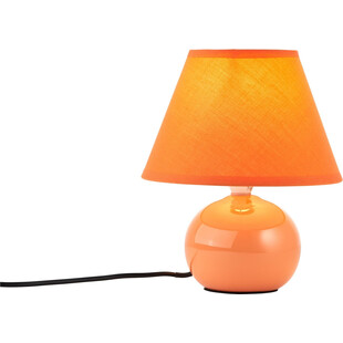 Lampa stołowa pomarańczowa Brilliant Primo | Elegancki design