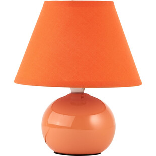 Lampa stołowa pomarańczowa Brilliant Primo | Elegancki design
