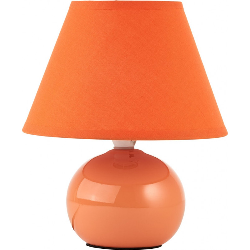 Lampa stołowa pomarańczowa Brilliant Primo | Elegancki design