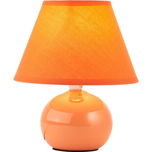 Lampa stołowa pomarańczowa Brilliant Primo | Elegancki design
