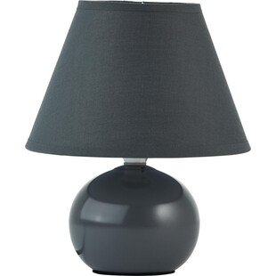 Lampa stołowa szara Brilliant Primo | Eleganckie oświetlenie
