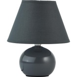 Lampa stołowa szara Brilliant Primo | Eleganckie oświetlenie