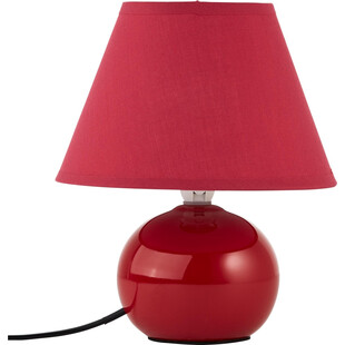 Lampa stołowa czerwona Brilliant Primo | Oświetlenie do salonu