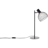 Lampa stołowa Blacky czarna Brilliant - Loftowa lampka