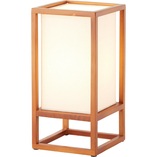 Lampa stołowa drewniana Seaside | Styl Japandi - Brilliant
