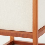 Lampa stołowa drewniana Seaside | Styl Japandi - Brilliant