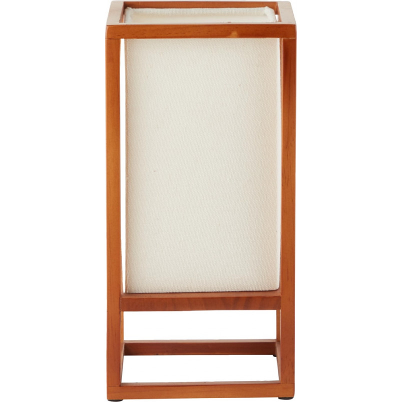 Lampa stołowa drewniana Seaside | Styl Japandi - Brilliant
