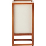 Lampa stołowa drewniana Seaside | Styl Japandi - Brilliant