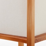 Lampa stołowa drewniana Seaside 20 | Brilliant - Japandi