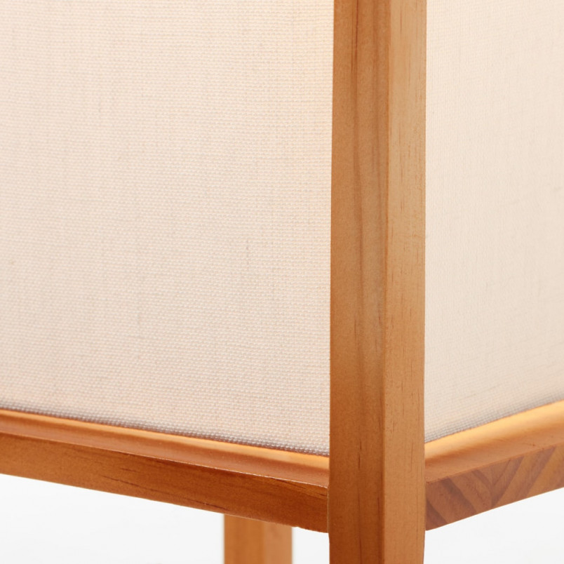 Lampa stołowa drewniana Seaside 20 | Brilliant - Japandi