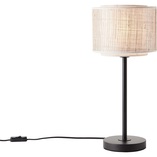 Lampa stołowa boho Odar | Brilliant - Beżowa i czarna