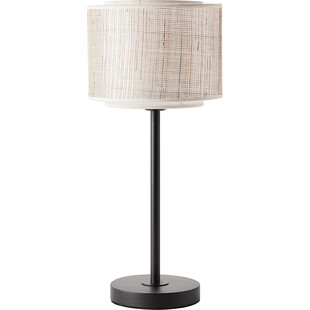 Lampa stołowa boho Odar | Brilliant - Beżowa i czarna