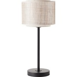 Lampa stołowa boho Odar | Brilliant - Beżowa i czarna
