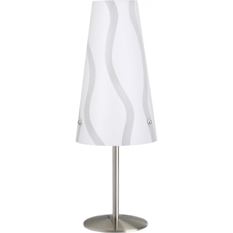 Lampa stołowa biała Brilliant Isi - Klasyczny design