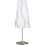 Lampa stołowa biała Brilliant Isi - Klasyczny design