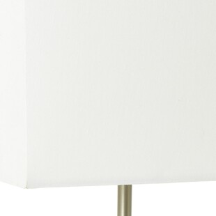 Lampa stołowa biała Aglae - Brilliant | Elegancki design