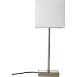 Lampa stołowa biała Aglae - Brilliant | Elegancki design