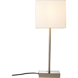 Lampa stołowa biała Aglae - Brilliant | Elegancki design