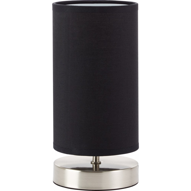 Lampa stołowa czarna Brilliant Clarie | Elegancki design