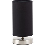 Lampa stołowa czarna Brilliant Clarie | Elegancki design