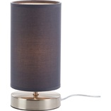 Lampa stołowa Brilliant Clarie - Szara, E14 | Kup online
