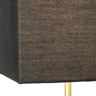 Lampa stołowa Aglae czarna Brilliant - Eleganckie oświetlenie