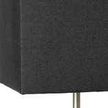 Lampa stołowa Aglae czarna Brilliant - Eleganckie oświetlenie