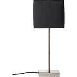 Lampa stołowa Aglae czarna Brilliant - Eleganckie oświetlenie