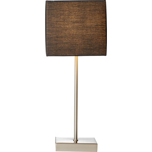Lampa stołowa Aglae czarna Brilliant - Eleganckie oświetlenie