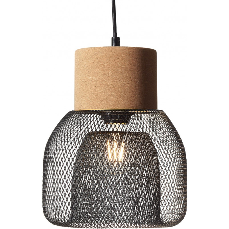 Lampa wisząca Flaka czarna - Loftowa lampa Brilliant | Kup teraz!