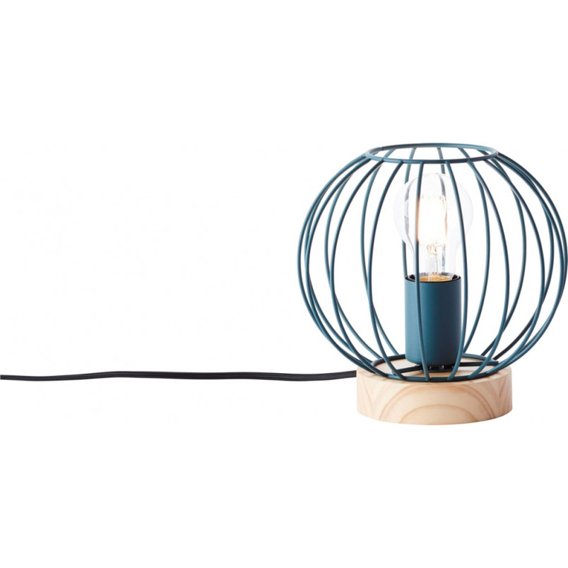 Lampa stołowa Sorana niebieska Brilliant - Skandynawski Design