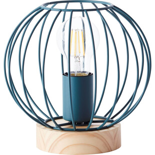 Lampa stołowa Sorana niebieska Brilliant - Skandynawski Design