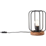 Lampa stołowa Tosh czarna Brilliant - Loftowa elegancja