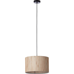 Lampa wisząca boho Wimea 35cm | Lampa drewniana Brilliant