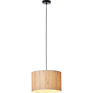 Lampa wisząca boho Wimea 35cm | Lampa drewniana Brilliant