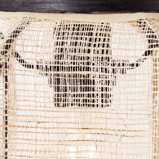 Lampa wisząca boho Tanah 22cm - Naturalny design | Brilliant