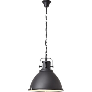 Lampa wisząca Jesper | Industrialna, Czarna - Brilliant