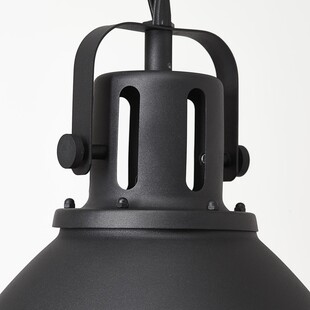 Lampa wisząca Jesper | Industrialna, Czarna - Brilliant