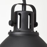 Lampa wisząca Jesper | Industrialna, Czarna - Brilliant